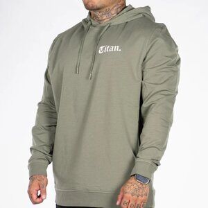 Titan Apollo Hoodie (Olive Green / 2XL)